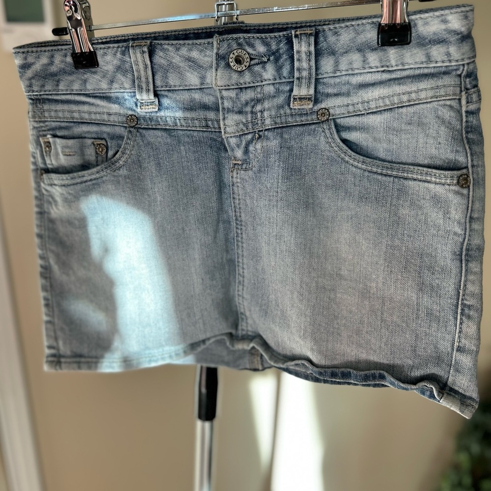 GUESS Jeans Low-rise Mini-skirt